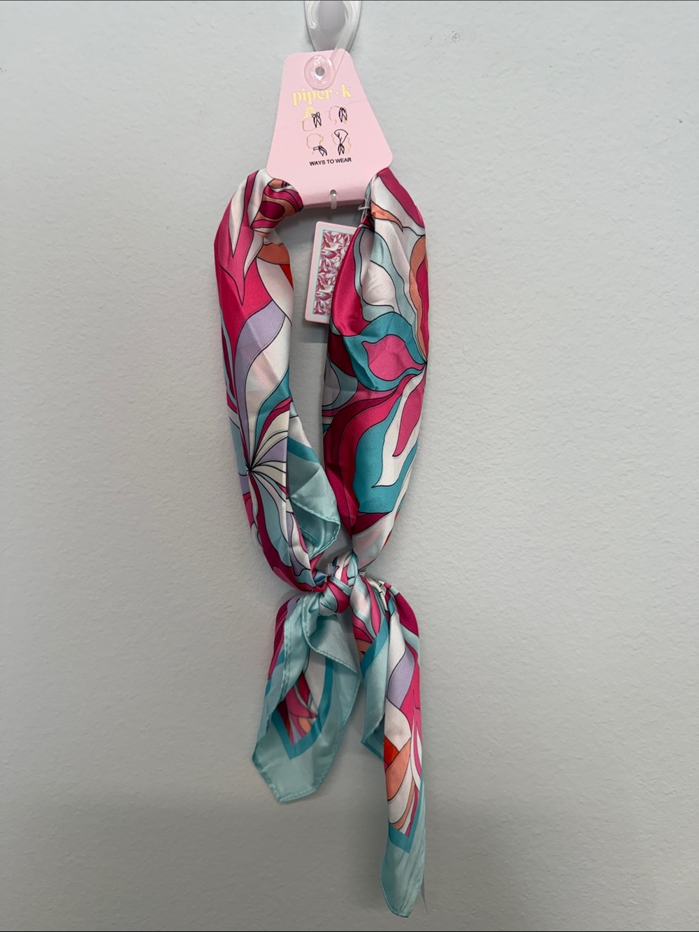 Piper K | Modern Boho Flower Power Scarf